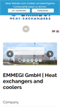 Mobile Screenshot of emmegi-gmbh.de